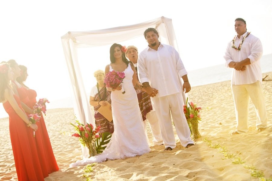 Oahu, North Shore, Destination Wedding, Hawaii, beach, sunset