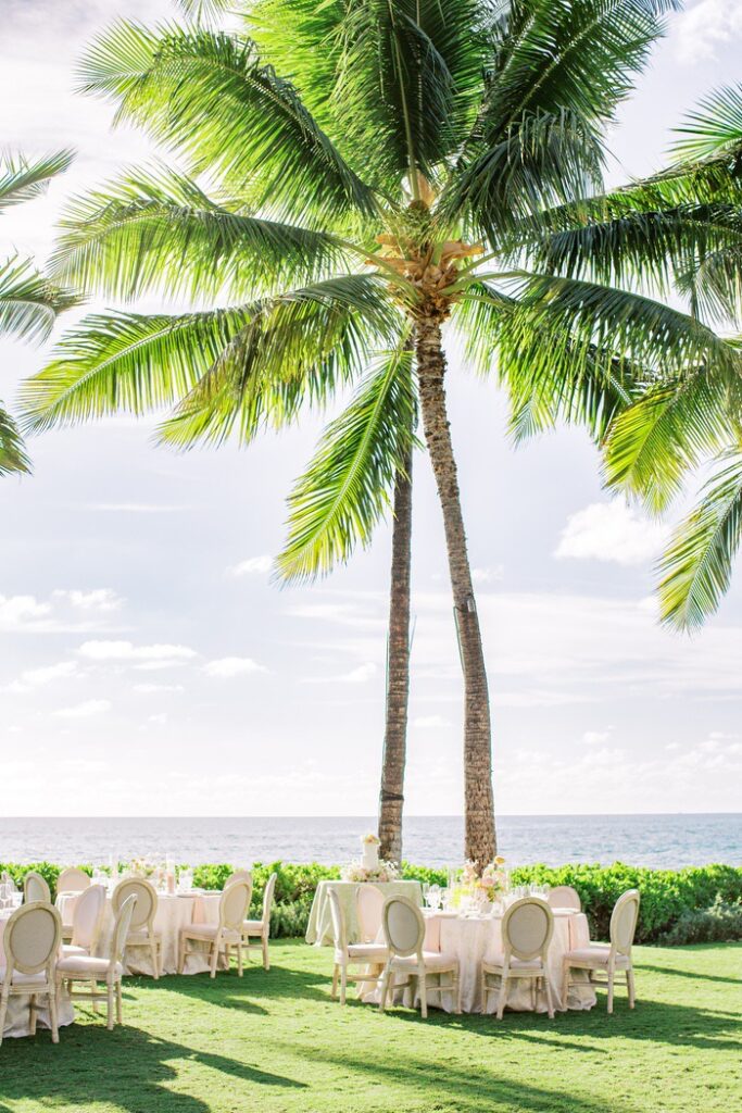 Hawaii Wedding Reception Four Seasons Oahu