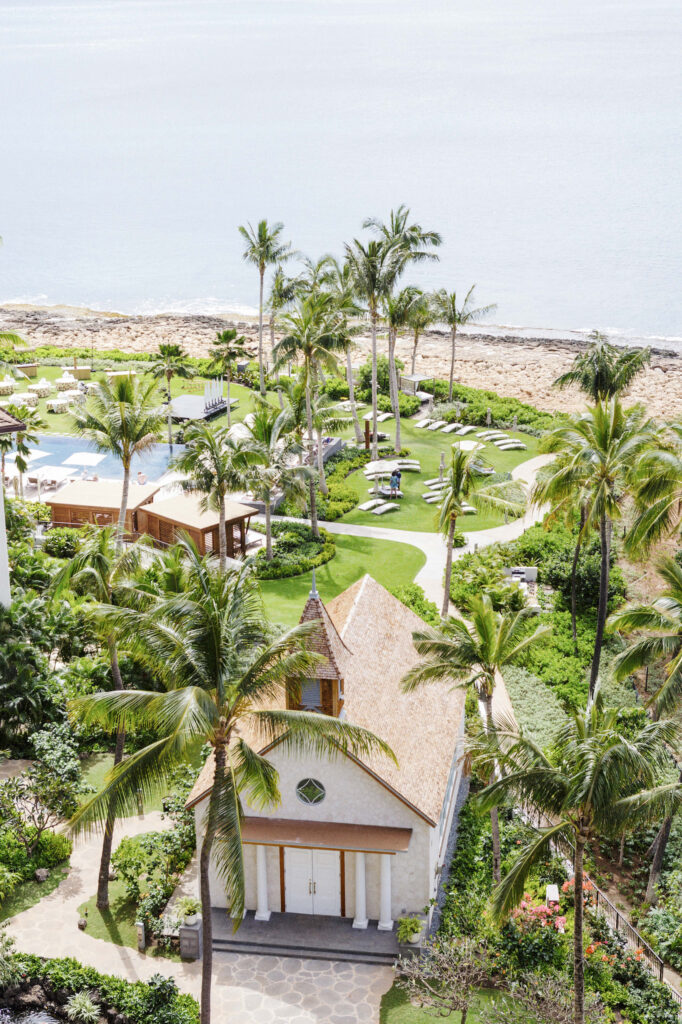 Best Beach Locations for Your Hawaii Elopement ~ Secret Beach Ko’Olina, Hawaii 7 Hawaii Destination Wedding - Four Seasons Oahu Chapel