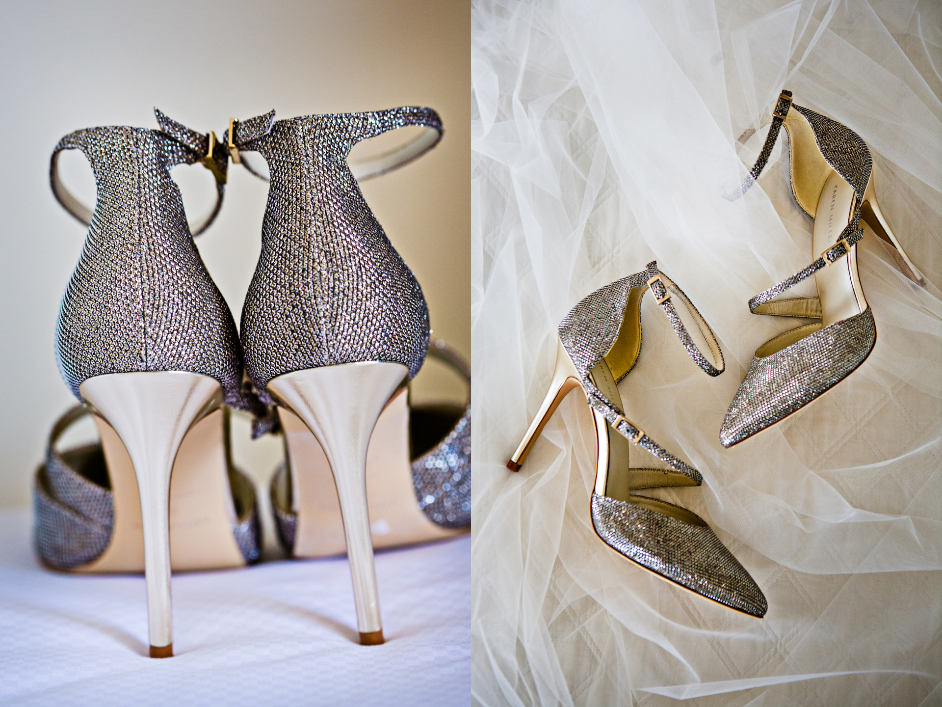 bride. shoes, veil