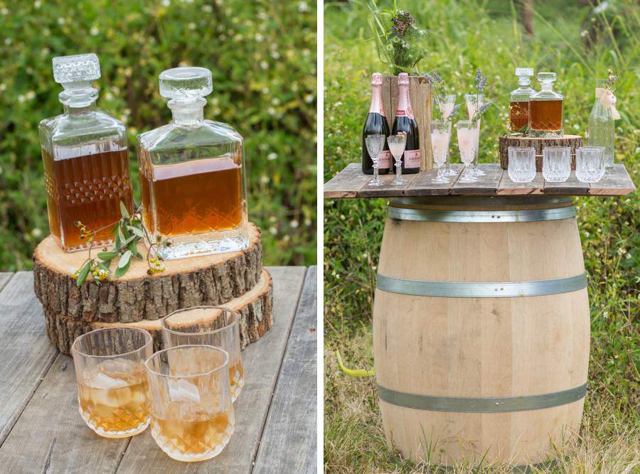Vintage Wedding Scotch Bar Wine Barrel Waimanalo