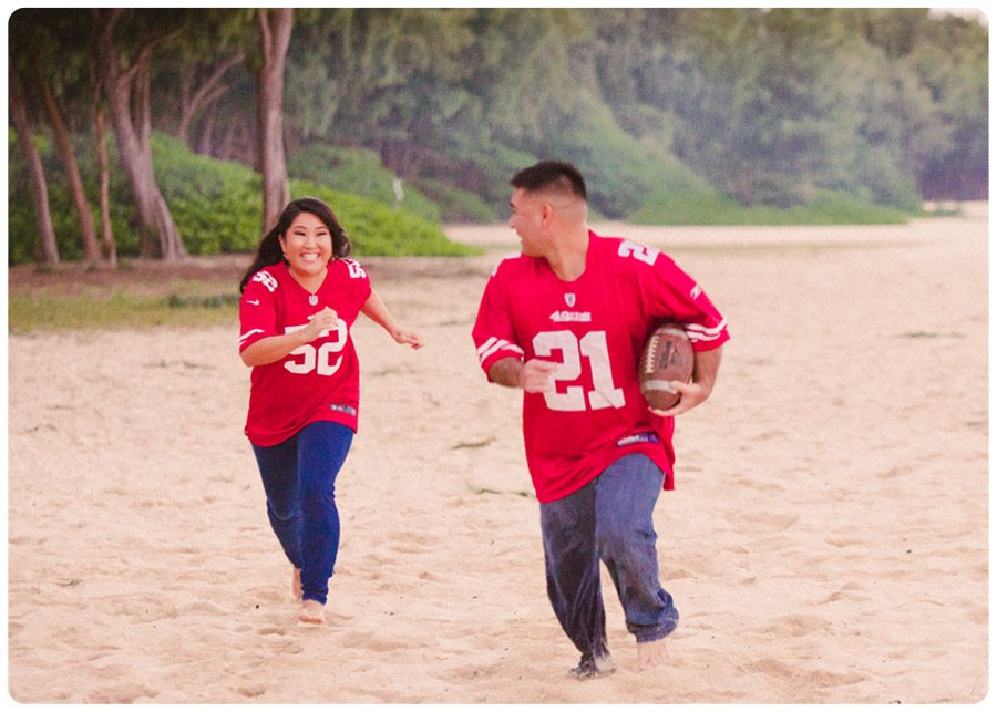 sport jersey, What To Wear For Your Engagement Session, waimanalo, oahu