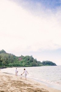 beach family kauai