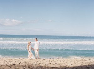bride groom beach film photography kauai