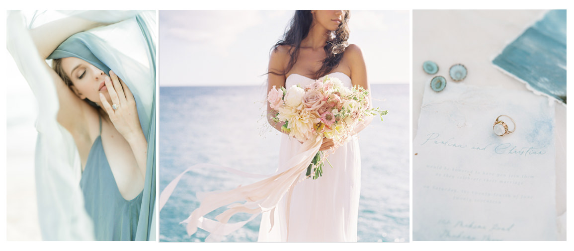 hawaii wedding, bride, bridal bouquet