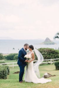destination wedding hawaii bride groom