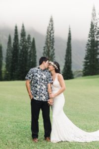 bridal groom hawaii