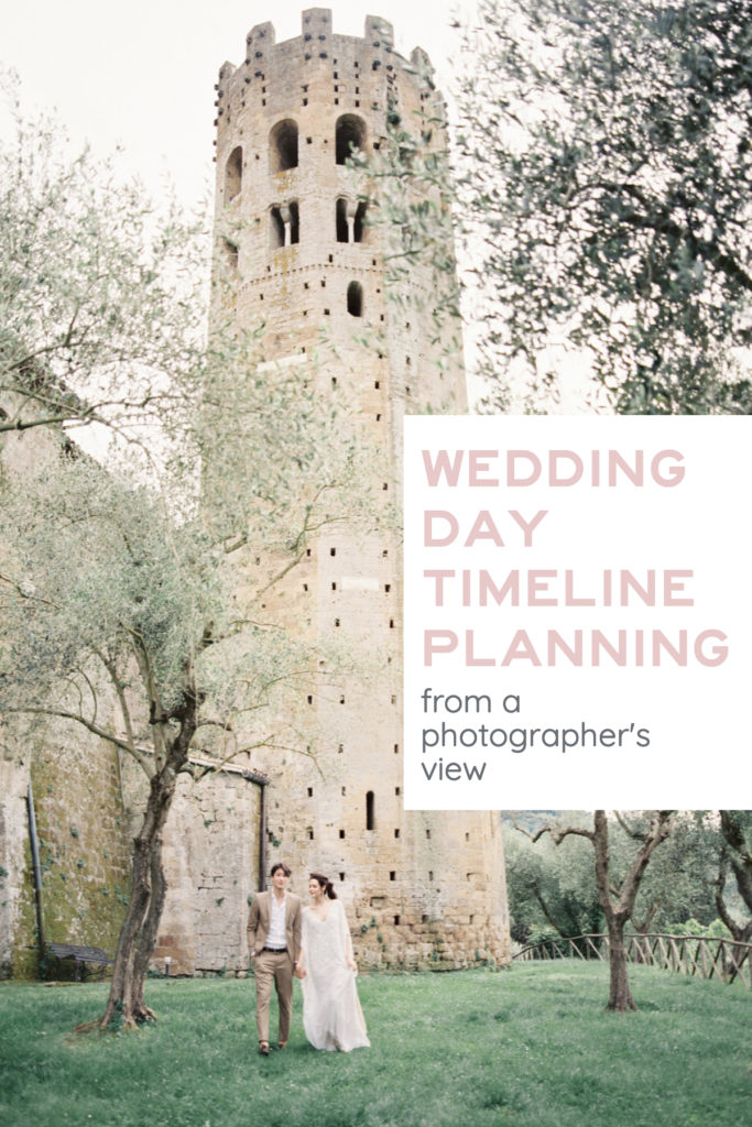 timeline wedding planning italy