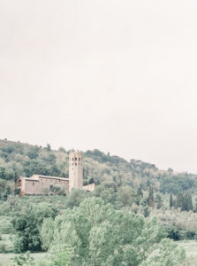 landscape of La Badia Hotel in Orvieto