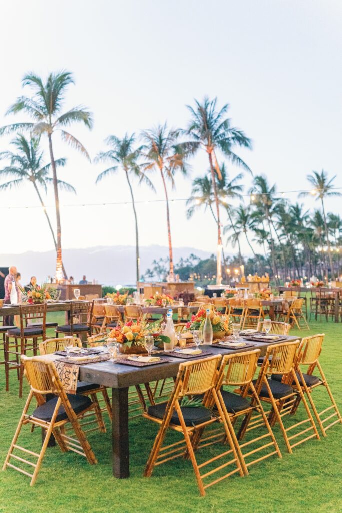 Modern Romantic Four Seasons Oahu Wedding 28 Four Seasons Oahu Welcome Party 545 1