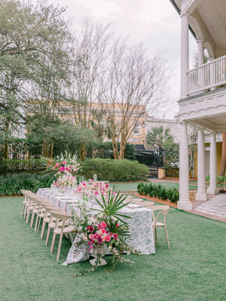 Outdoor wedding venue, outdoor wedding  reception, Wedding table top, Wedding reception table, French Garden Table, Charleston Wedding reception