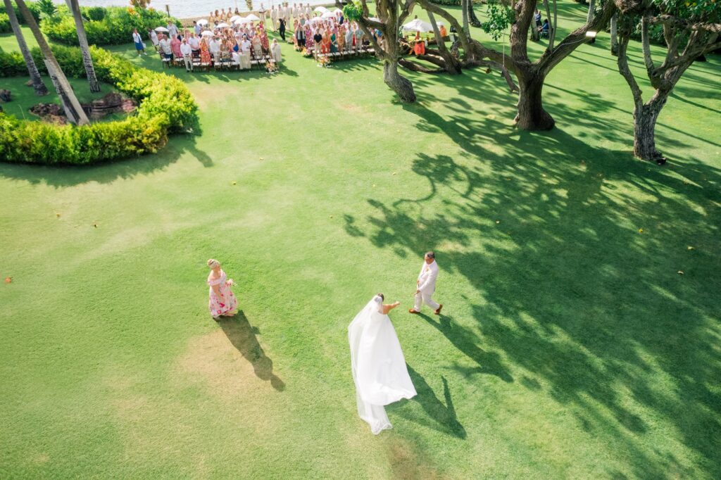 wedding ceremony at lanikuhonua hawaii