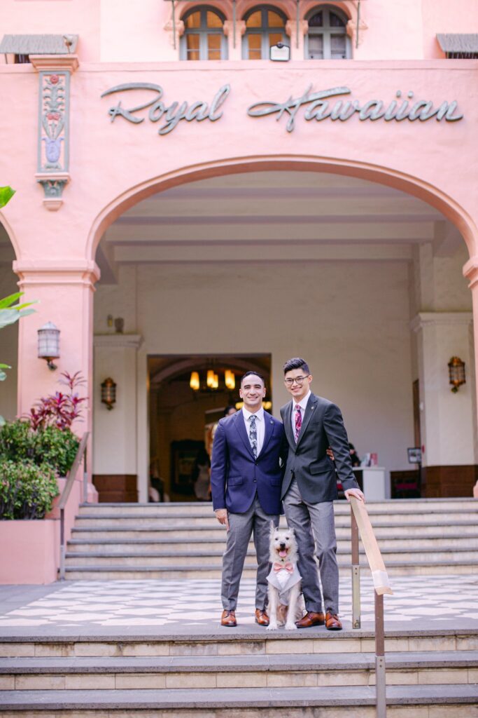 Royal Hawaiian wedding photographer, Luxury Hawaii wedding